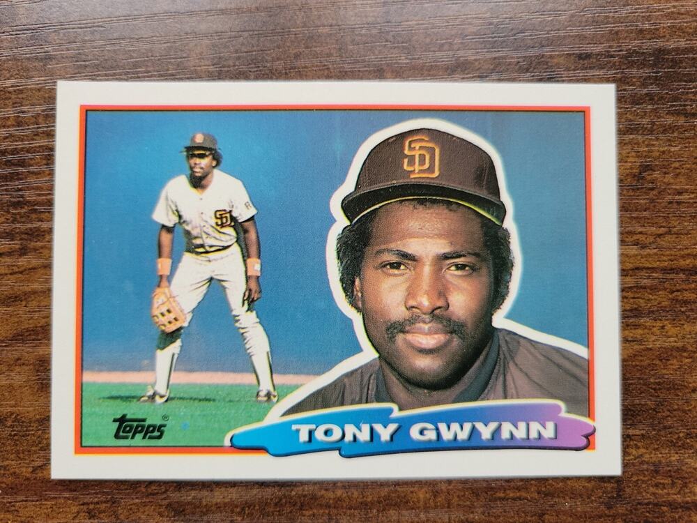 Tony Gwynn 1988 Topps Big #161 - San Diego Padres - MLB - Fresh Pull
